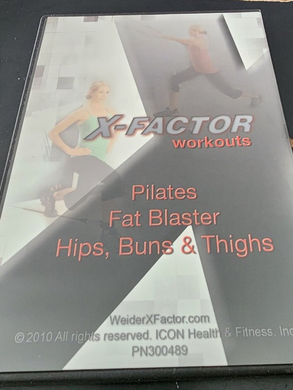 WEIDER X-Factor workout DVDs 3 pc set Explosion, Total Body and Abs